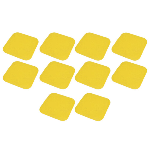 10PCS Soccer Spot Marker PP 23cm Square Flat 1