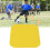 10PCS Soccer Spot Marker PP 23cm Square Flat 12