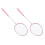 Badminton Rackets Pink Professional Separate Iron 7