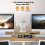10-Outlet Power Tower with 4 USB, Multi Plug Power Extension Strip 8