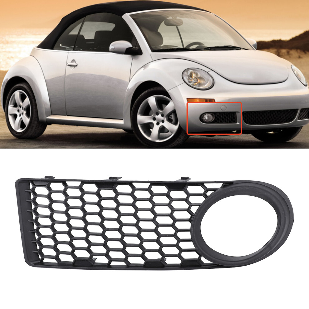 Front Bumper Fog Grill Abs Shockproof Scratch-Resistant For Convertible 1C0807684b Light 4281346375977