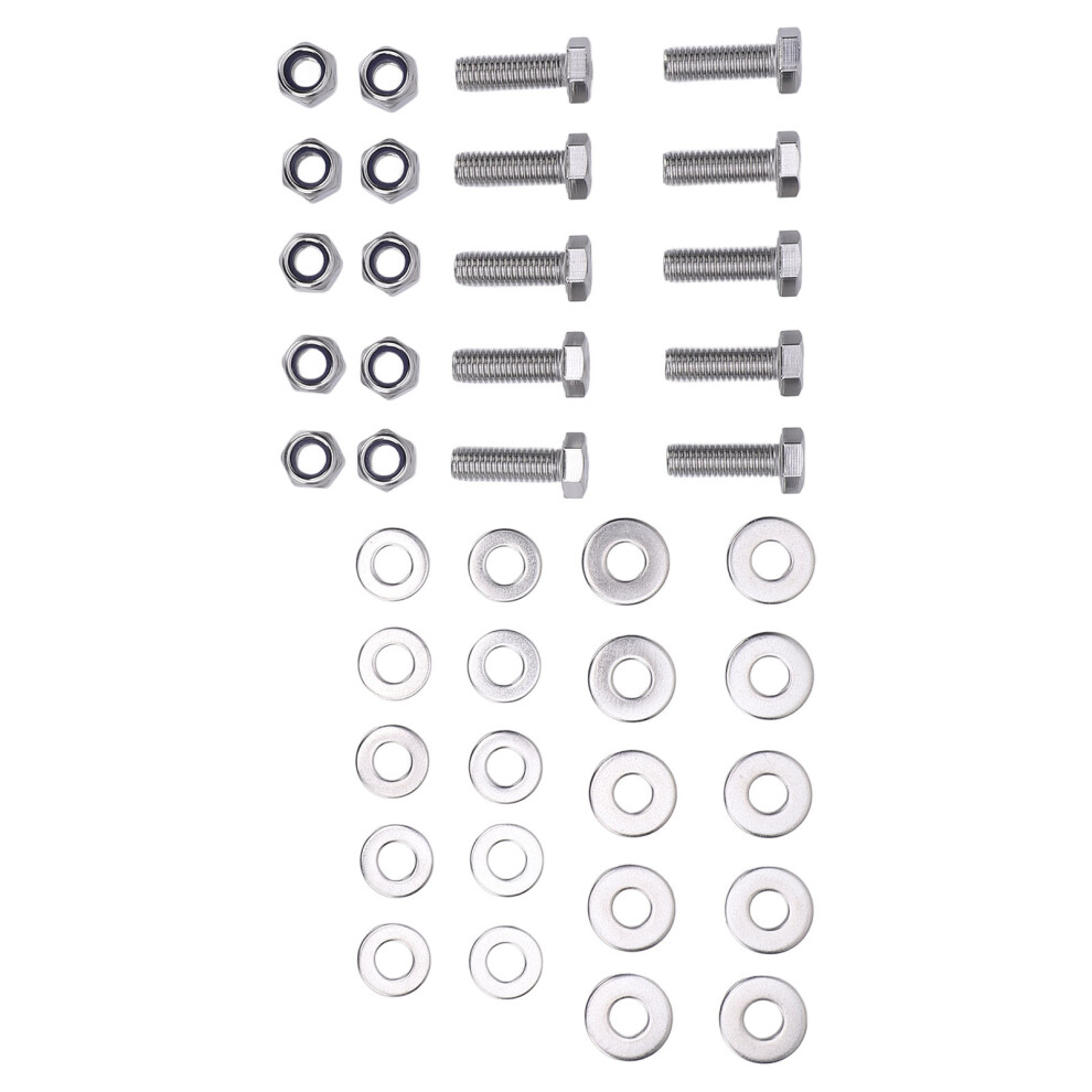 Stainless Steel Rear Crossmember Bolt Kit For Series 2, 2A, 3 9301346376288
