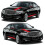 5 PCS Universal Red Car Racing Body Side Stripe 2