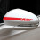 5 PCS Universal Red Car Racing Body Side Stripe 6