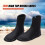 1Pair 7mm Diving Boots Anti Slip Sole Dive Boots 15