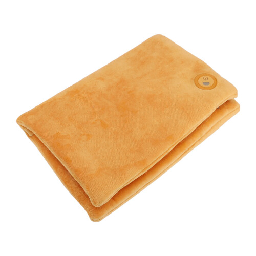 Electric Hand Warmer 3 Temp Modes Foldable Heated Pouch for Cold Orange