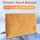 Electric Hand Warmer 3 Temp Modes Foldable Heated Pouch for Cold Orange 4