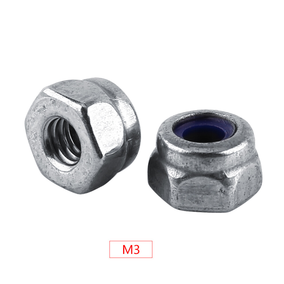 DIN985 Nylon Lock Nut Prevent Loosening Metric 304