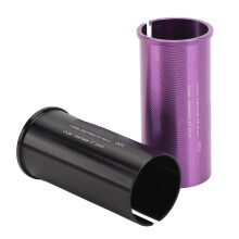 Aluminiumlegierungs-CNC-Sattelstützenadapter-Unterlegscheibe 25,4–27,2 mm, strukturierte Oberfläche