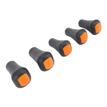 Forklift Lever Knob Replacement Set, Soft Rubber Grip, Universal Fit