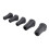 Forklift Lever Knob Replacement Set, Soft Rubber Grip, Universal Fit 9