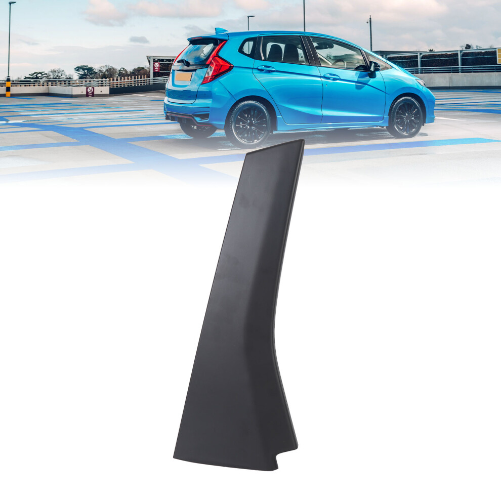 Rear Door Pillar Molding Cover For Jazz 2015-2020 72761 T5r A01 Black 8261346378952