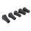 Forklift Lever Knob Replacement Set, Soft Rubber Grip, Universal Fit 15
