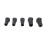 Forklift Lever Knob Replacement Set, Soft Rubber Grip, Universal Fit 14