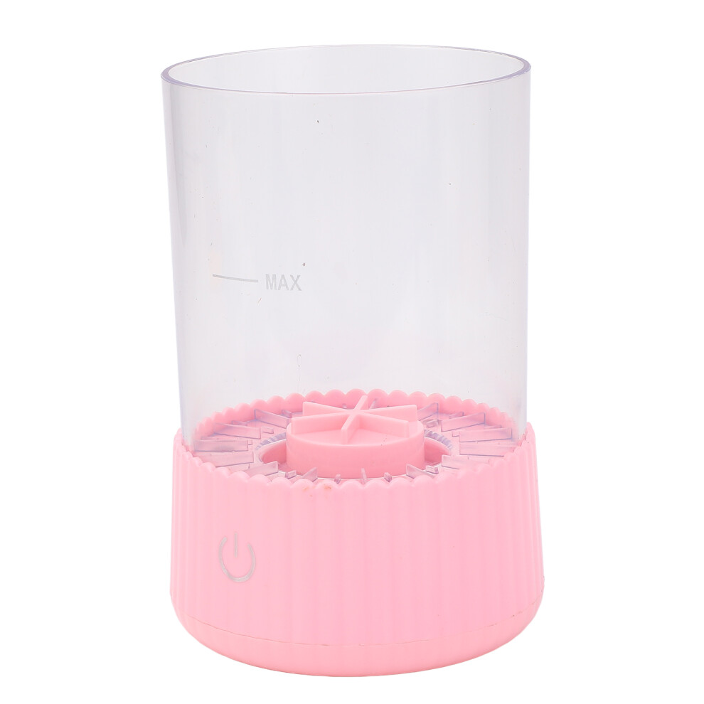 Pink Usb Electric Make Up Brush Cleaner Machine 7000Rpm Automatic