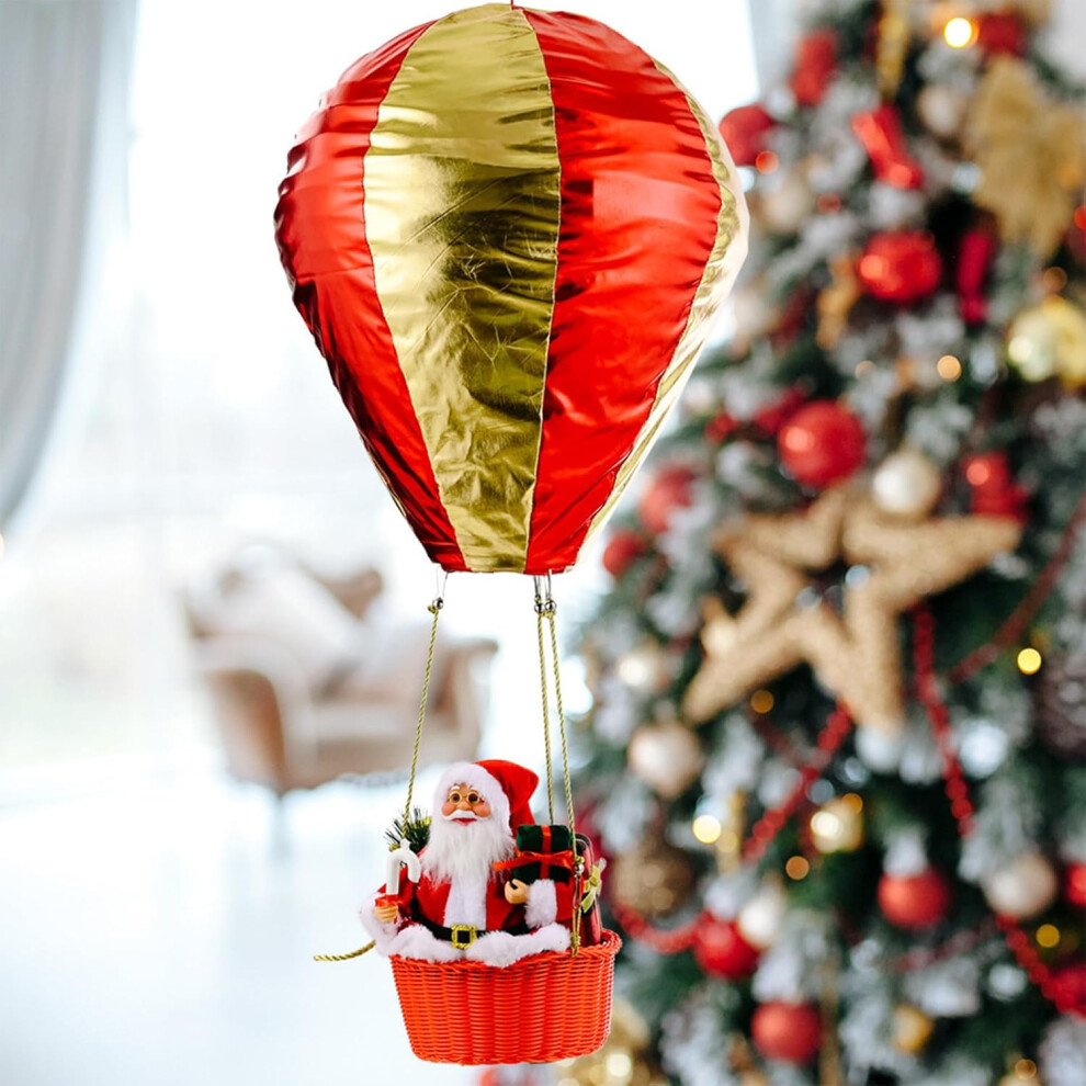 Christmas Decorations Sale Christmas Ornaments Santa Claus Hot Sky Airballoon Ceiling Christmas Shopping Mall Hotel Mood Ornaments