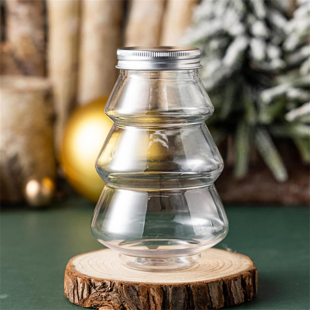 (B) Christmas Ornaments Sale Xmas Decorations Christmas Tree Sweet Jar Christmas Tree Children's Snacks Cookies Candy Box Christmas Ornaments Xmas Gif
