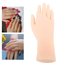 Silicone-Handmodell weiblich, weich und flexibel für Nagelkunst & Präsentation
