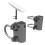 30-50mm Universal Clamping Mount Bracket Stainless 1