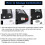 Combination Padlock Outdoor Waterproof Heavy Duty Adjustable Long Padlock with Code Easy to Use Black 4-Digit Security Lock 4