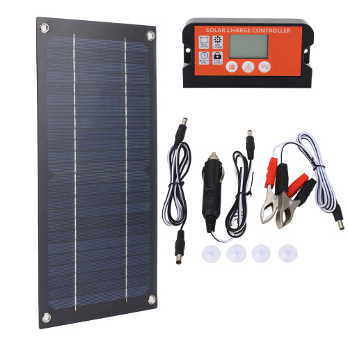Solar Panel Kit with 100A/600W Charge Controller 1