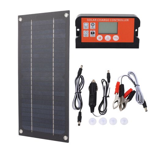 Solar Panel Kit with 100A/600W Charge Controller 2