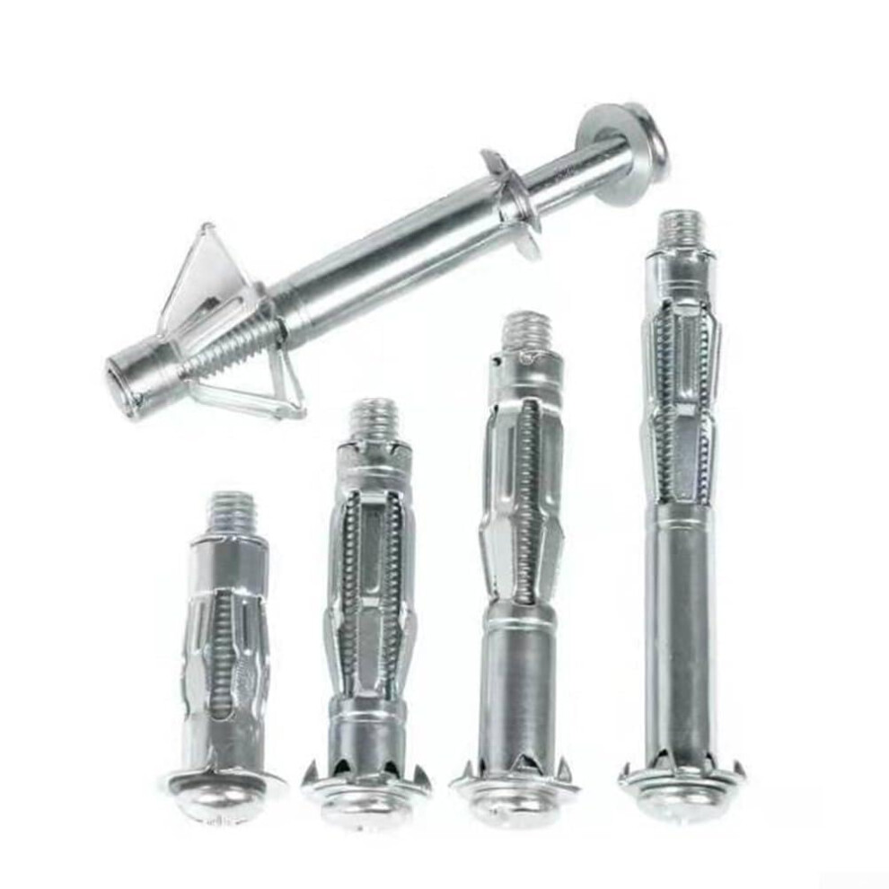 Screw Tensioning Mechanism Heavy Duty Cavity Wall Anchors Set Of 10 M4*38Mm For Strong Hold And Stability 9016109633163