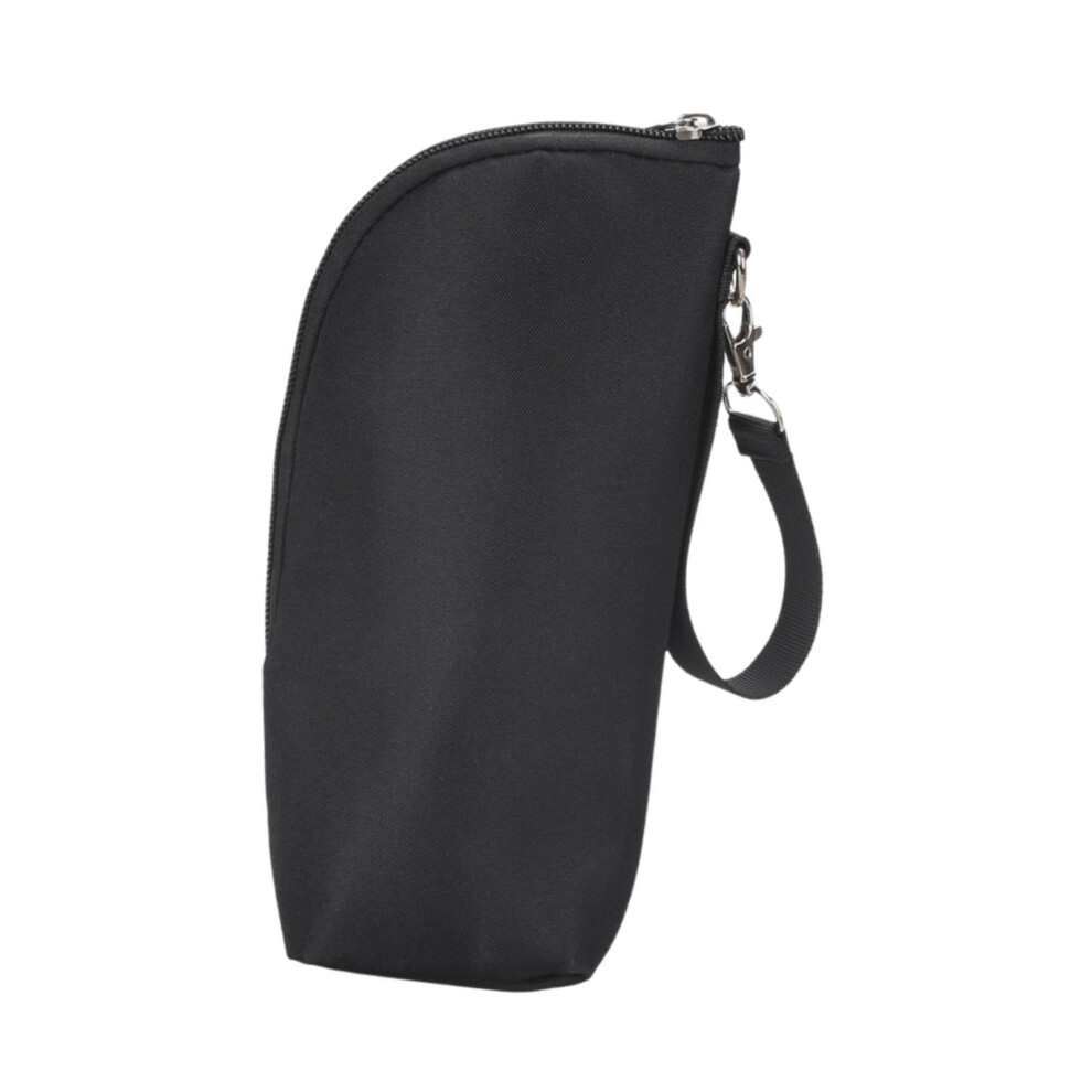 Bottle Bag, Insulated Breastmilk Cooler For Nursing Mom, Portable Carrier, Fits Most Bottles, Ideal For Car Use Black
