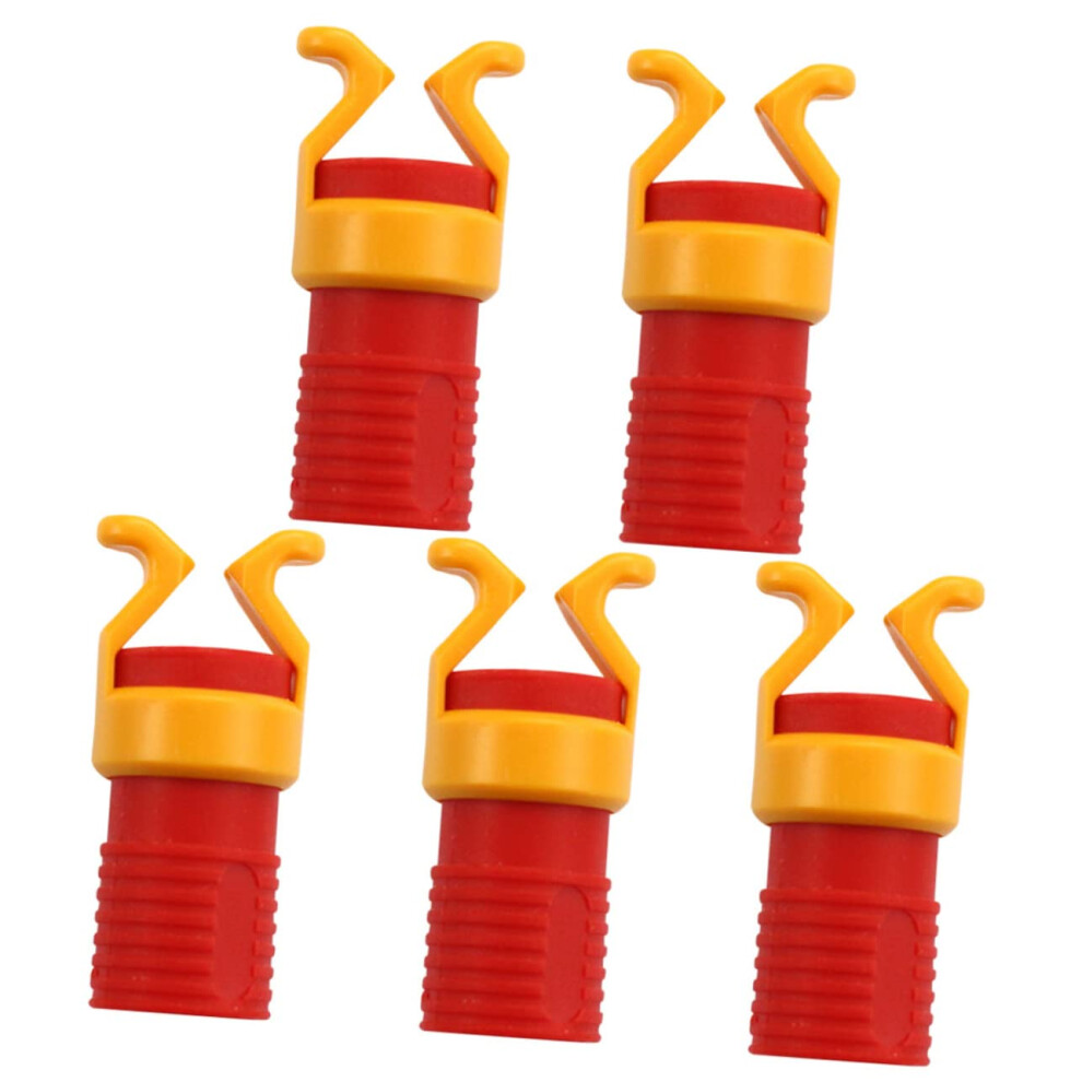 5Pcs Screw Gripper Clamps For Woodworking, Adjustable Screw Holder Fixer Clips, Durable Plastic Tool Set 6447073426490