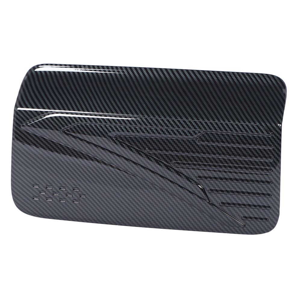 Car Fuel Tank Cover Trim for Triton L200 2023-2024 Carbon Fiber Style-image-OPC-PKBPV9Z-NEW
