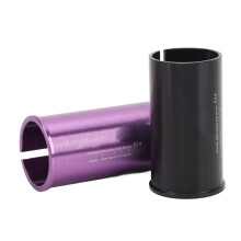 2PCS Aluminum Seatpost Reducer Shim 28.6-31.8mm for Mountain & Road Cycling