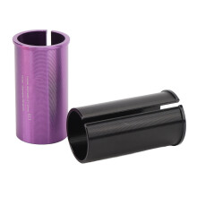 Aluminiumlegierungs 2 Stück Sattelstützenadapter 27,2-30,9 mm Rot Fahrradadapter