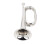 Versatile Silver Brass Bugle 11cm Diameter for New Musicians 15