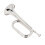 Versatile Silver Brass Bugle 11cm Diameter for New Musicians 7