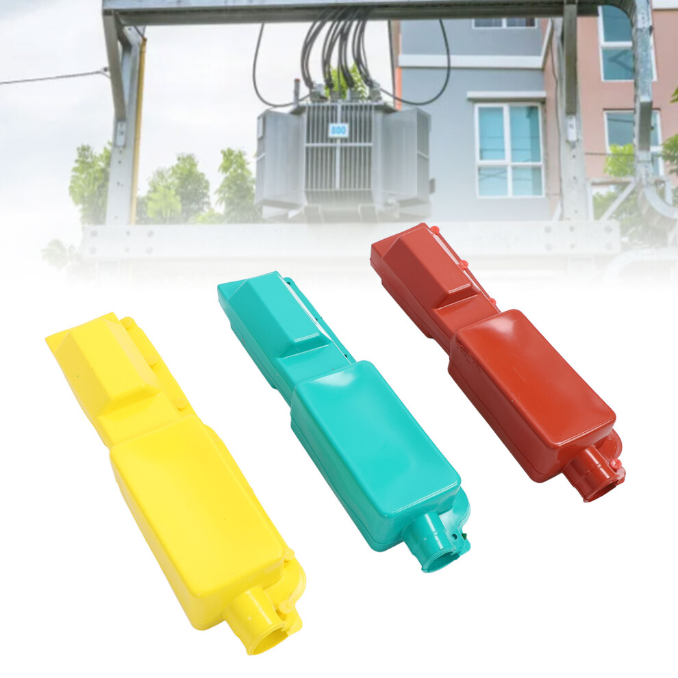 3Pcs Silicone Rubber Cable Clamp Cover 10Kv Insulated Wire Sheath 8411346385485
