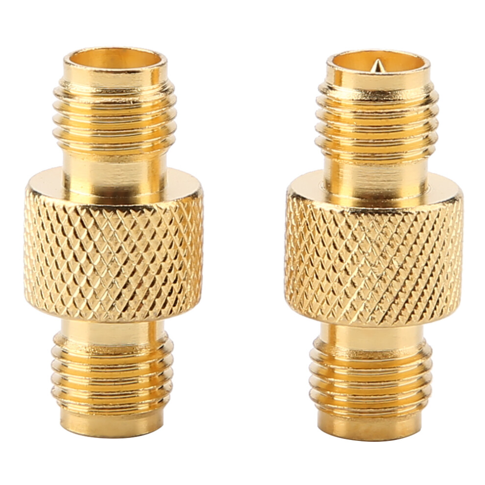 2pcs SMA Female to RP SMA Female RF Connector