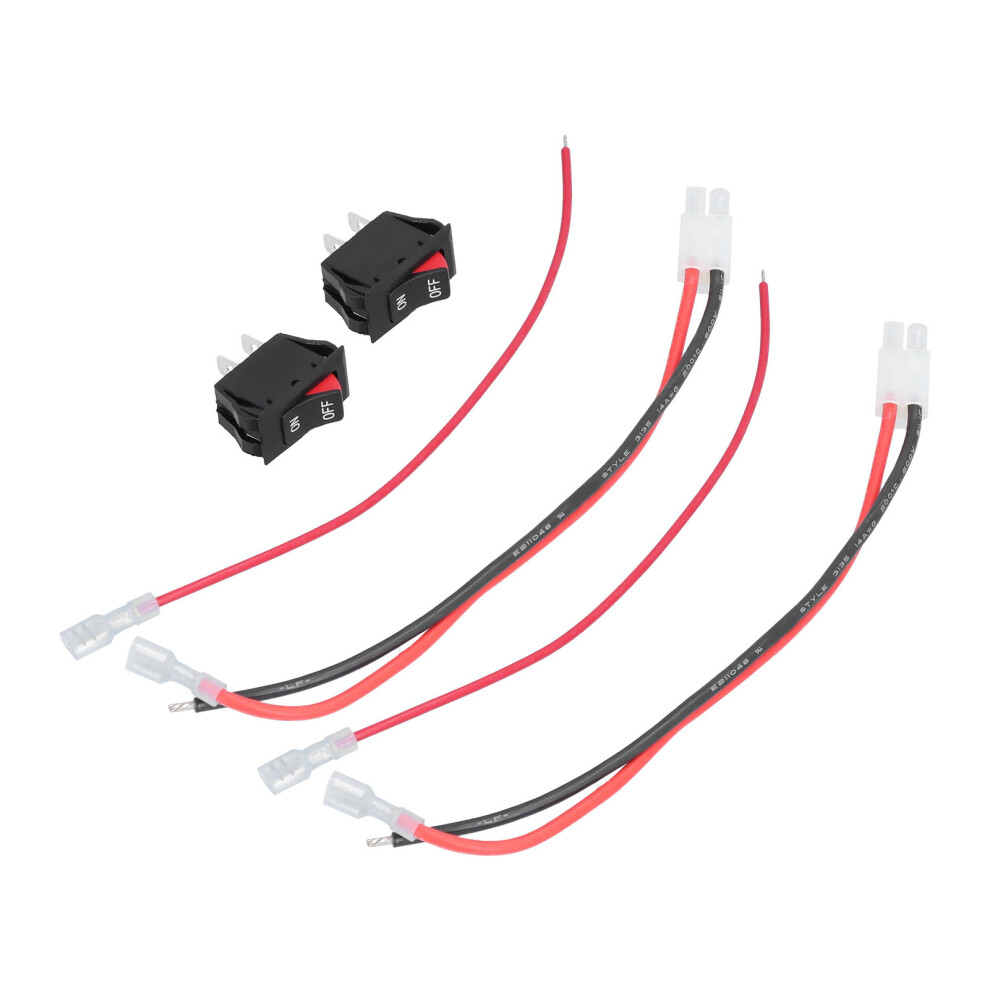 2Pcs For Tamiya Style Connector with Mini Rocker