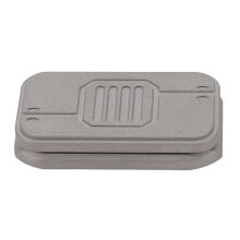 Stainless Steel Metal Haptic Push Slider Toy 2.5x4x0.8cm Portable Enhancer