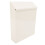 Vintage Iron Lockable Mailbox – 22x6.5x29.5cm, Black Security Postbox 14
