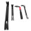 4 Pcs Nail Puller Pry Bar Set, 45 Manganese Steel, Multi-Size 16