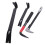 4 Pcs Nail Puller Pry Bar Set, 45 Manganese Steel, Multi-Size 14