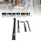 4 Pcs Nail Puller Pry Bar Set, 45 Manganese Steel, Multi-Size 4