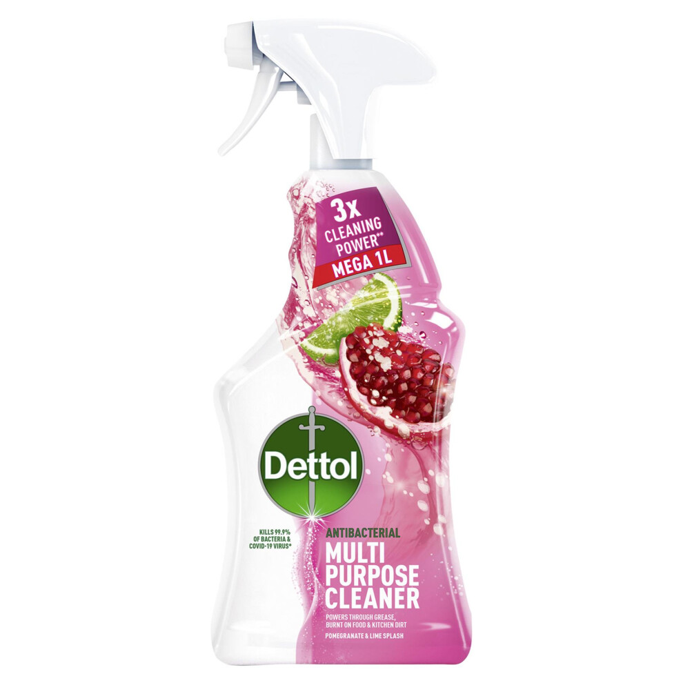 Dettol Pomegranate & Lime Spash Multi-purpose Cleaner 1L.