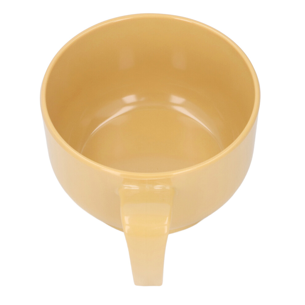 Spill Proof Melamine Suction Bowl with Handle for Elderly, Skid Resistant