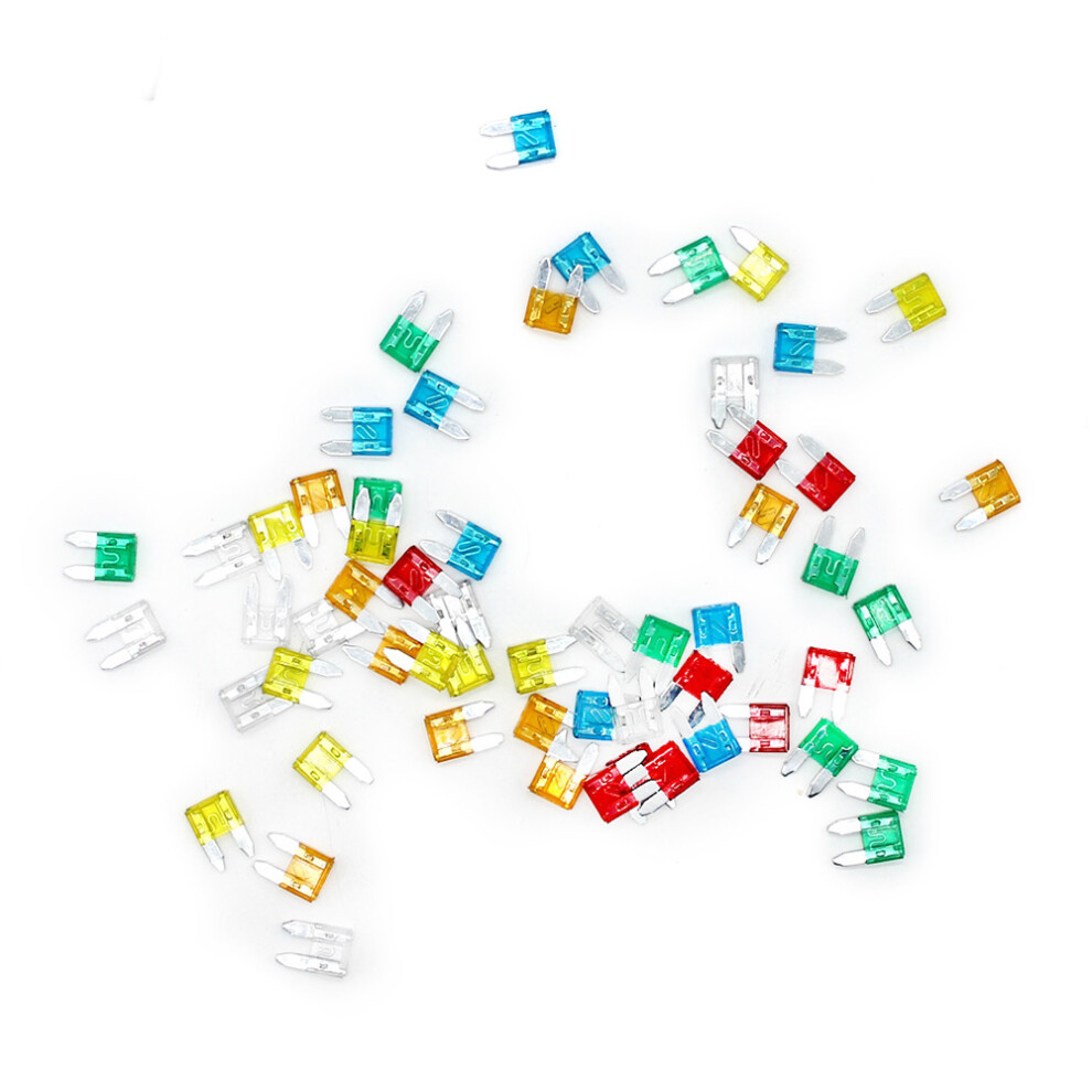 60Pcs Mini Blade Fuses Auto Car Truck Assortment 8320539858029