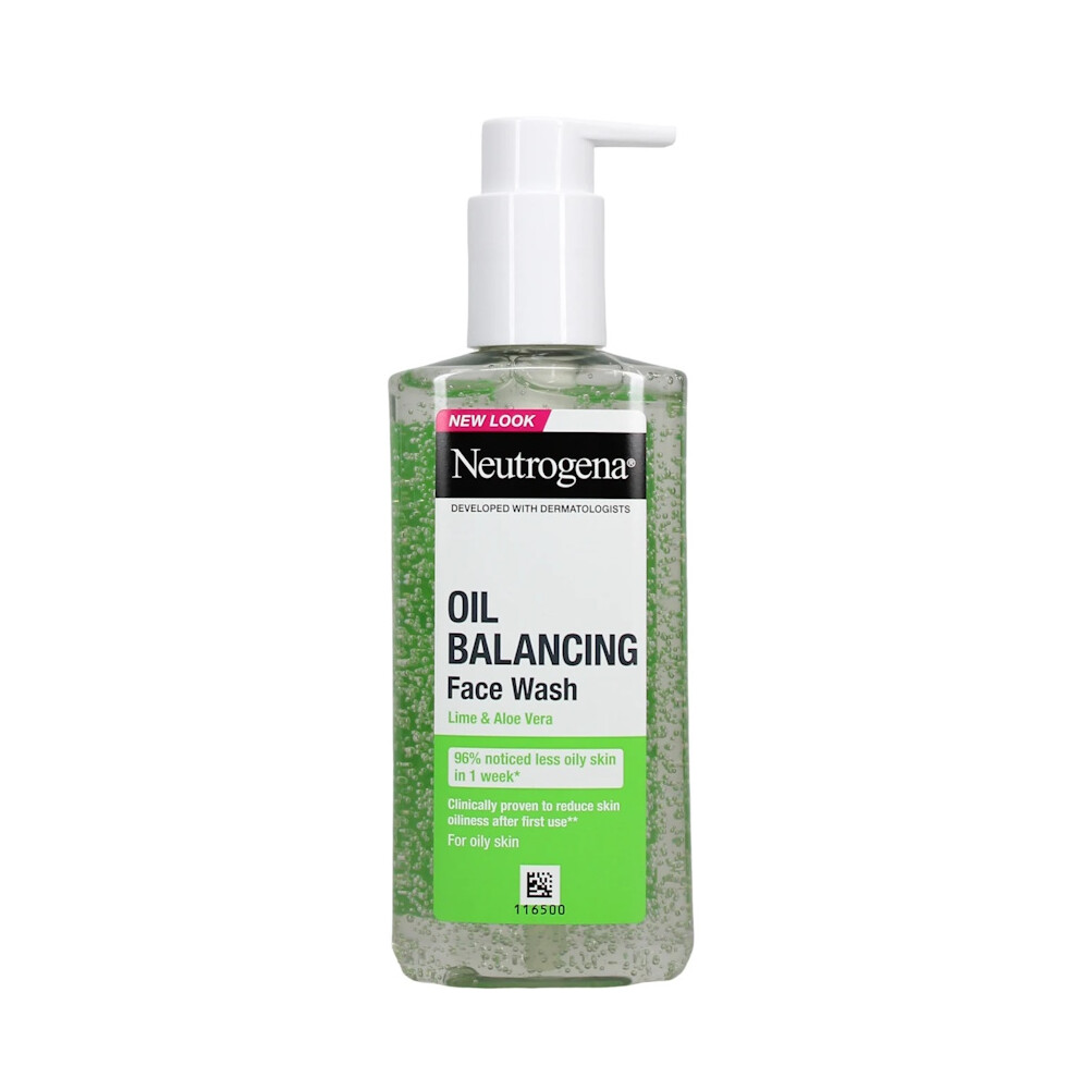 Neutrogena Oil Balancing Face Wash with Lime & Aloe Vera 200ml