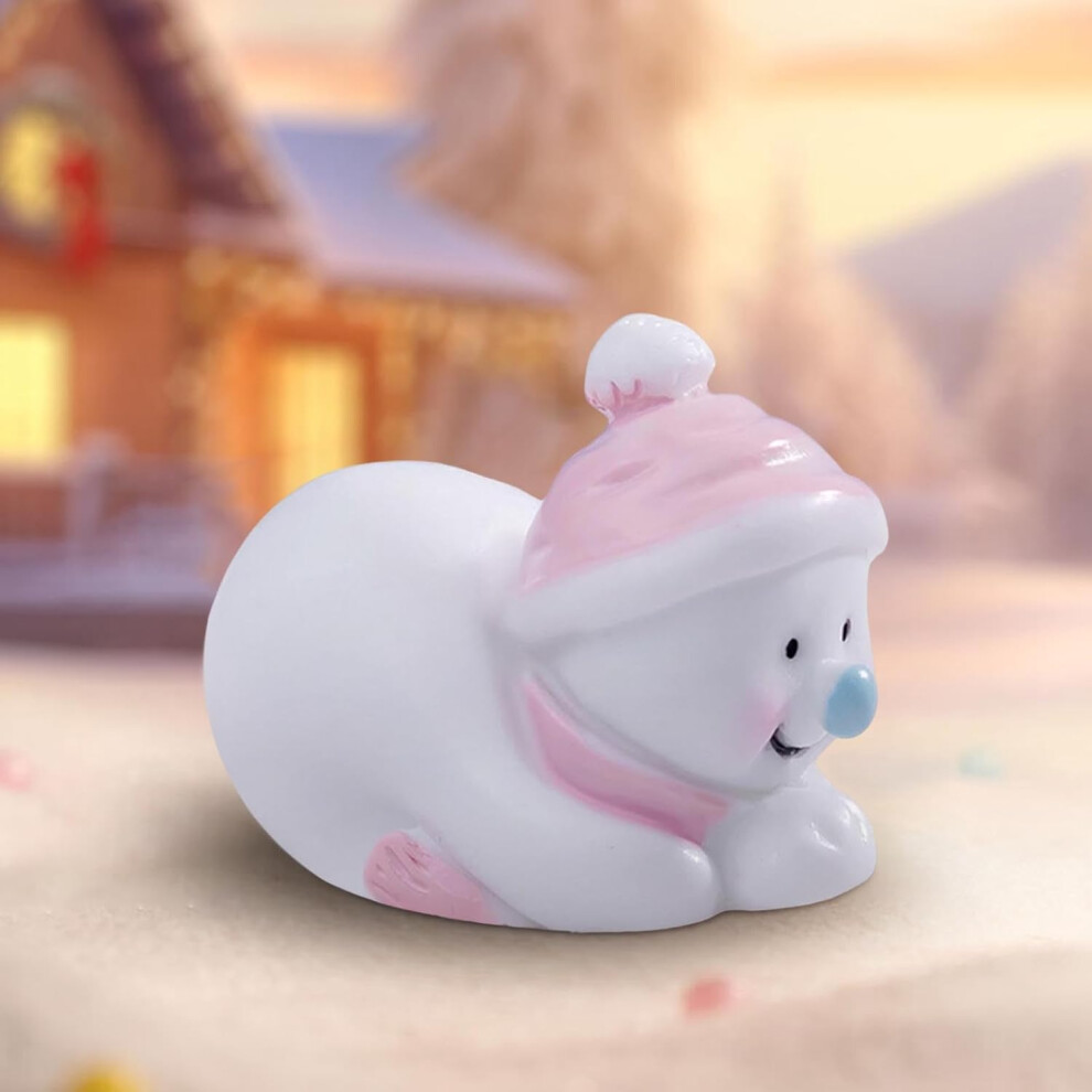 (Ee) Christmas Ornament Xmas Decoration Christmas Hanging Ornament Cute Christmas Snowman Christmas Tree Snowscape Decoration Accessories Miniature Sm 7392075940422