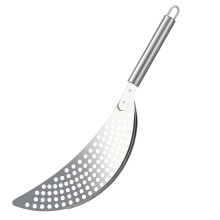 Stainless Steel Pasta Strainer with Handle, 36x6.5cm Kitchen Drainer for Spaghetti, Noodles, Fruits, and Vegetables