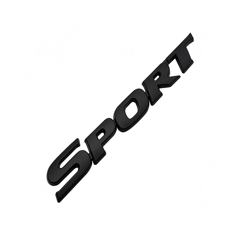 ( ) 17X2.5cm Sport Emblem For Toyota Highlander - Abs Side Door Car Sticker, Durable Exterior Badge To Upgrade Highlander's Look Black 4069369128486
