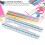 2Pcs Architectural Ruler Set, 12.5cm Plastic Mini Scale for Architects & Engineers 6
